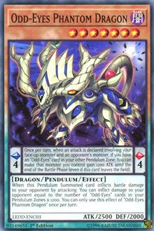 Odd-Eyes Phantom Dragon [Legendary Dragon Decks] [LEDD-ENC03] | Anubis Games and Hobby