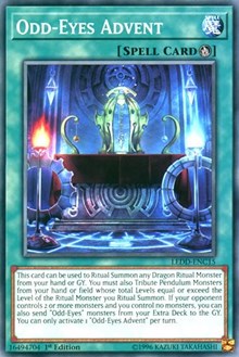 Odd-Eyes Advent [Legendary Dragon Decks] [LEDD-ENC15] | Anubis Games and Hobby