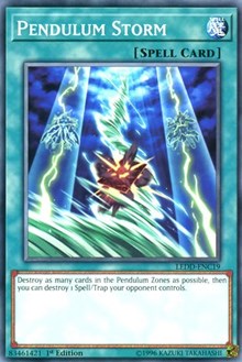 Pendulum Storm [Legendary Dragon Decks] [LEDD-ENC19] | Anubis Games and Hobby