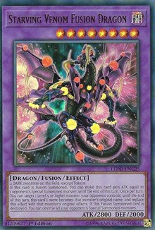 Starving Venom Fusion Dragon [Legendary Dragon Decks] [LEDD-ENC25] | Anubis Games and Hobby