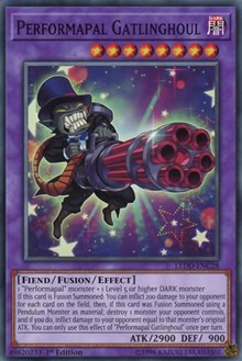 Performapal Gatlinghoul [Legendary Dragon Decks] [LEDD-ENC28] | Anubis Games and Hobby