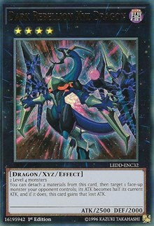 Dark Rebellion Xyz Dragon [Legendary Dragon Decks] [LEDD-ENC32] | Anubis Games and Hobby