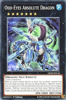 Odd-Eyes Absolute Dragon [Legendary Dragon Decks] [LEDD-ENC34] | Anubis Games and Hobby