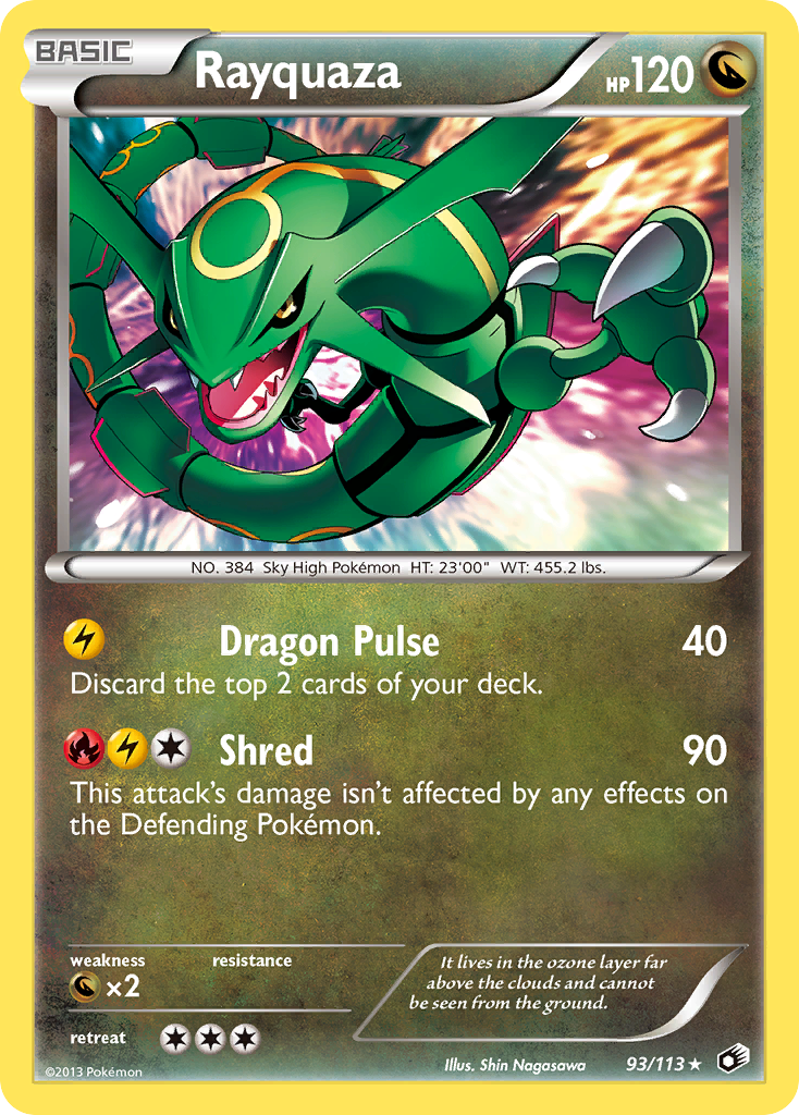 Rayquaza (93/113) [Black & White: Legendary Treasures] | Anubis Games and Hobby