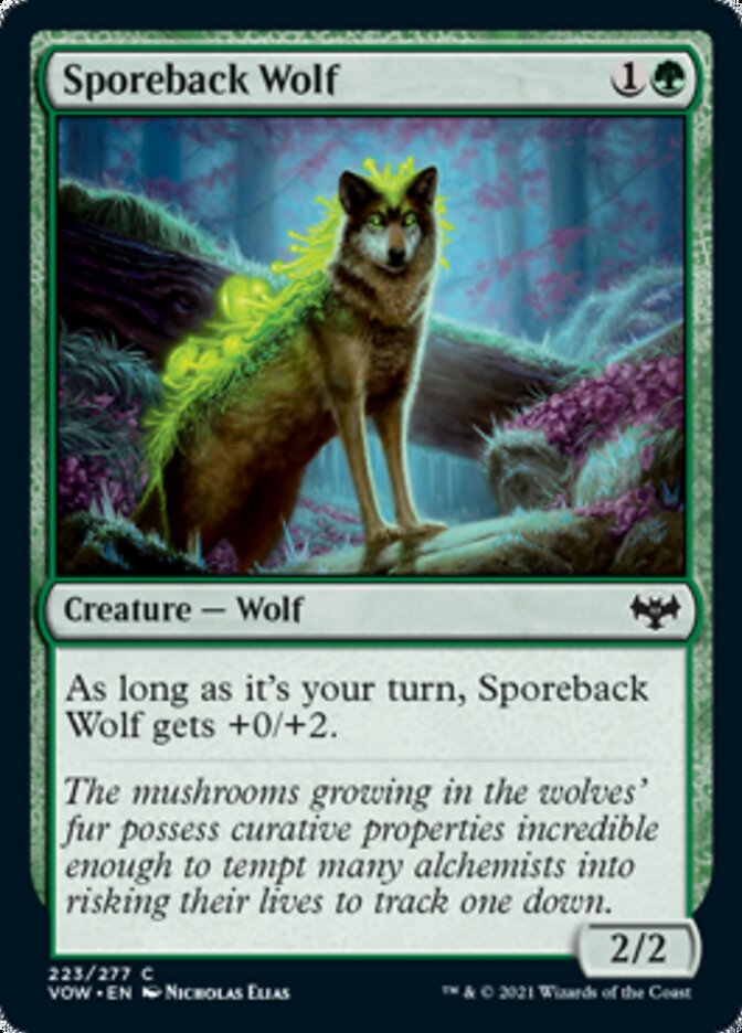 Sporeback Wolf [Innistrad: Crimson Vow] | Anubis Games and Hobby