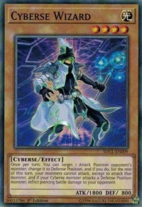 Cyberse Wizard [Structure Deck: Cyberse Link] [SDCL-EN009] | Anubis Games and Hobby