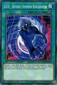 D.D.R. - Different Dimension Reincarnation [Structure Deck: Cyberse Link] [SDCL-EN026] | Anubis Games and Hobby