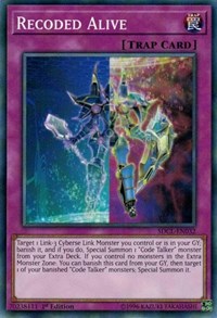 Recoded Alive [Structure Deck: Cyberse Link] [SDCL-EN032] | Anubis Games and Hobby