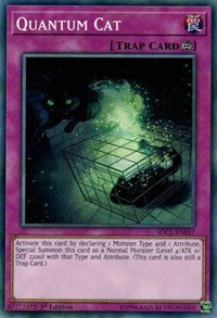 Quantum Cat [Structure Deck: Cyberse Link] [SDCL-EN037] | Anubis Games and Hobby