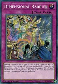 Dimensional Barrier [Structure Deck: Cyberse Link] [SDCL-EN039] | Anubis Games and Hobby