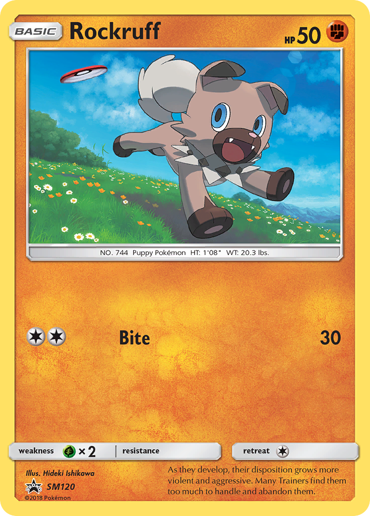 Rockruff (SM120) [Sun & Moon: Black Star Promos] | Anubis Games and Hobby