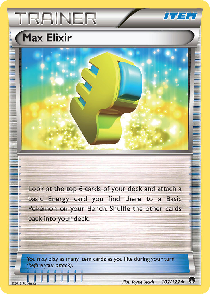 Max Elixir (102/122) [XY: BREAKpoint] | Anubis Games and Hobby