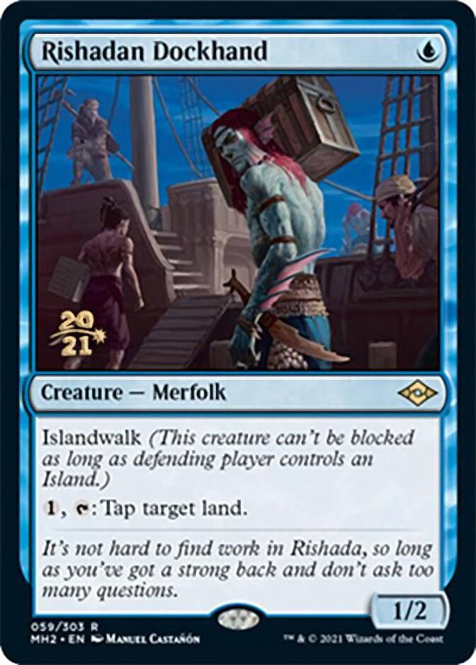 Rishadan Dockhand [Modern Horizons 2 Prerelease Promos] | Anubis Games and Hobby