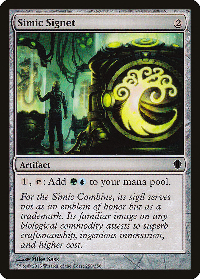 Simic Signet [Commander 2013] | Anubis Games and Hobby