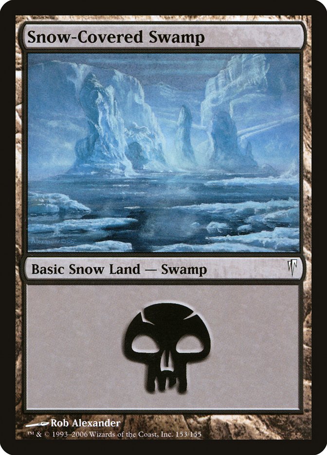 Snow-Covered Swamp [Coldsnap] | Anubis Games and Hobby