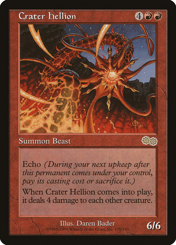 Crater Hellion [Urza's Saga] | Anubis Games and Hobby