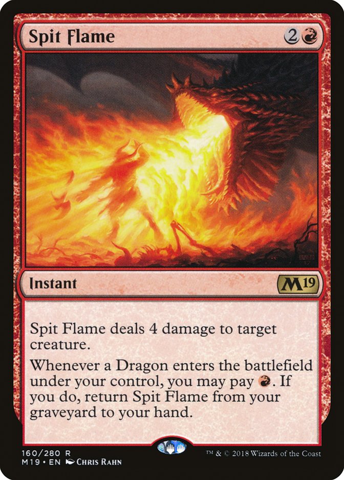 Spit Flame [Core Set 2019] | Anubis Games and Hobby