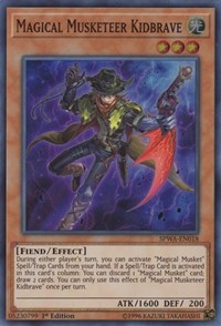 Magical Musketeer Kidbrave [Spirit Warriors] [SPWA-EN018] | Anubis Games and Hobby