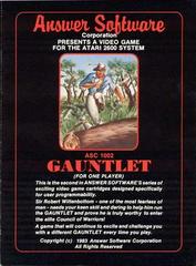 Gauntlet - Atari 2600 | Anubis Games and Hobby