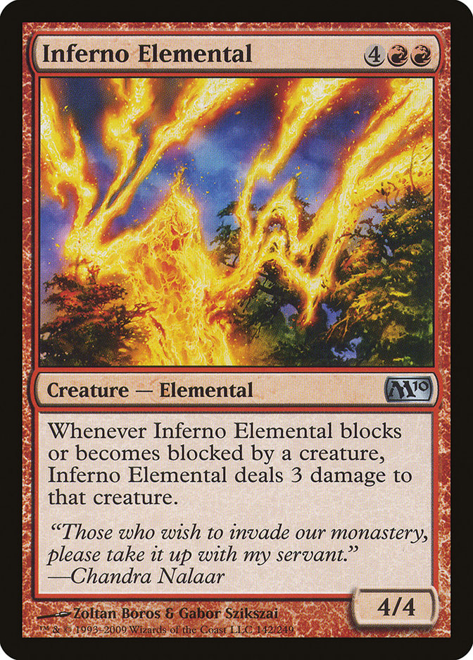 Inferno Elemental [Magic 2010] | Anubis Games and Hobby