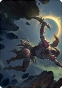 Nighthawk Scavenger Art Card [Zendikar Rising Art Series] | Anubis Games and Hobby