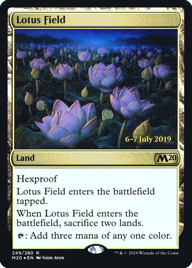 Lotus Field [Core Set 2020 Prerelease Promos] | Anubis Games and Hobby