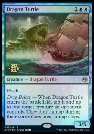 Dragon Turtle [Dungeons & Dragons: Adventures in the Forgotten Realms Prerelease Promos] | Anubis Games and Hobby