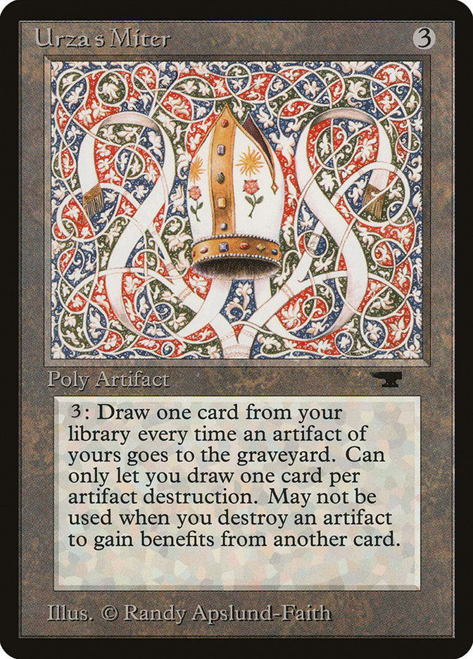 Urza's Miter [Antiquities] | Anubis Games and Hobby