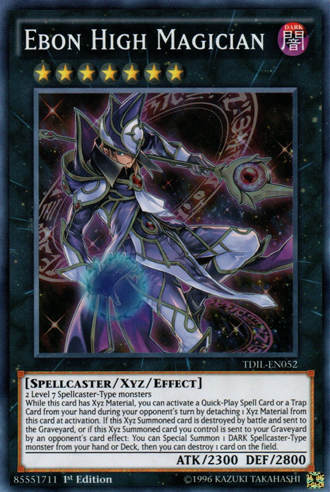 Ebon High Magician [TDIL-EN052] Super Rare | Anubis Games and Hobby