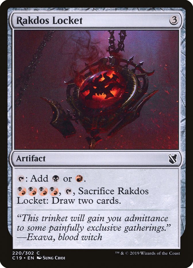 Rakdos Locket [Commander 2019] | Anubis Games and Hobby