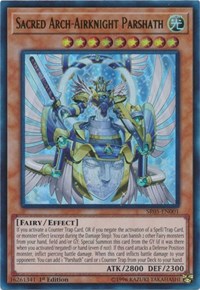 Sacred Arch-Airknight Parshath [Structure Deck: Wave of Light] [SR05-EN001] | Anubis Games and Hobby