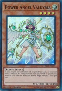 Power Angel Valkyria [Structure Deck: Wave of Light] [SR05-EN003] | Anubis Games and Hobby