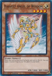 Harvest Angel of Wisdom [Structure Deck: Wave of Light] [SR05-EN007] | Anubis Games and Hobby