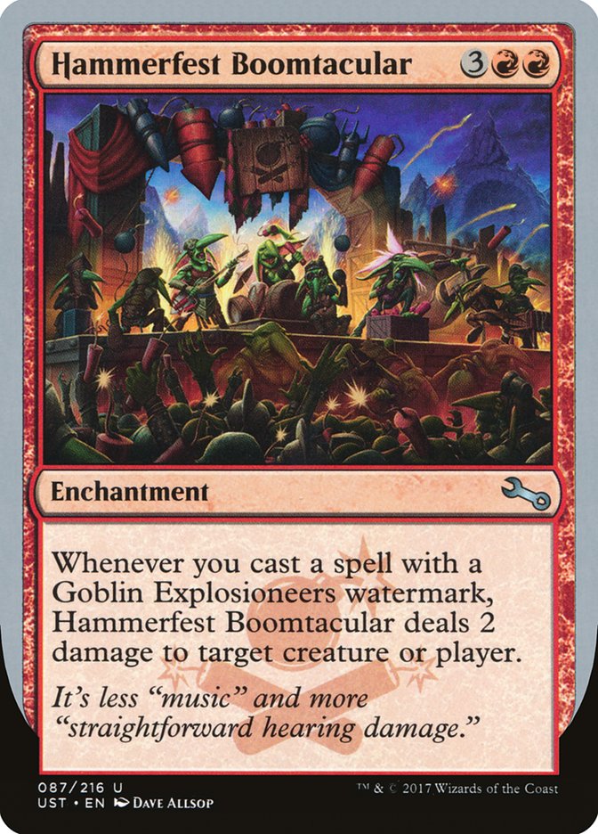 Hammerfest Boomtacular [Unstable] | Anubis Games and Hobby