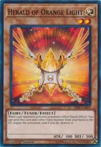 Herald of Orange Light [Structure Deck: Wave of Light] [SR05-EN019] | Anubis Games and Hobby