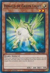 Herald of Green Light [Structure Deck: Wave of Light] [SR05-EN020] | Anubis Games and Hobby