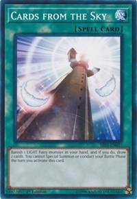 Cards from the Sky [Structure Deck: Wave of Light] [SR05-EN027] | Anubis Games and Hobby