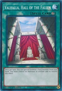 Valhalla, Hall of the Fallen [Structure Deck: Wave of Light] [SR05-EN029] | Anubis Games and Hobby