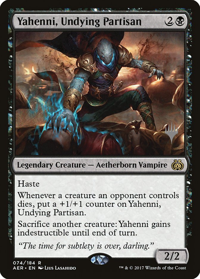 Yahenni, Undying Partisan (Promo Pack) [Aether Revolt Promos] | Anubis Games and Hobby