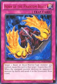 Horn of the Phantom Beast (Red) [Duelist League Promo] [DL15-EN020] | Anubis Games and Hobby