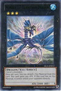 Number 17: Leviathan Dragon (Green) [Duelist League Promo] [DL15-EN012] | Anubis Games and Hobby