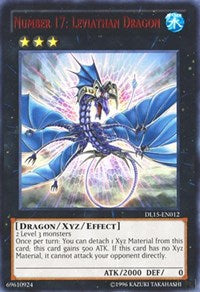 Number 17: Leviathan Dragon (Red) [Duelist League Promo] [DL15-EN012] | Anubis Games and Hobby