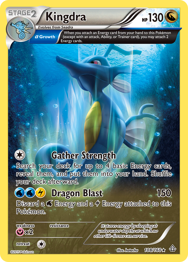 Kingdra (108/160) [XY: Primal Clash] | Anubis Games and Hobby