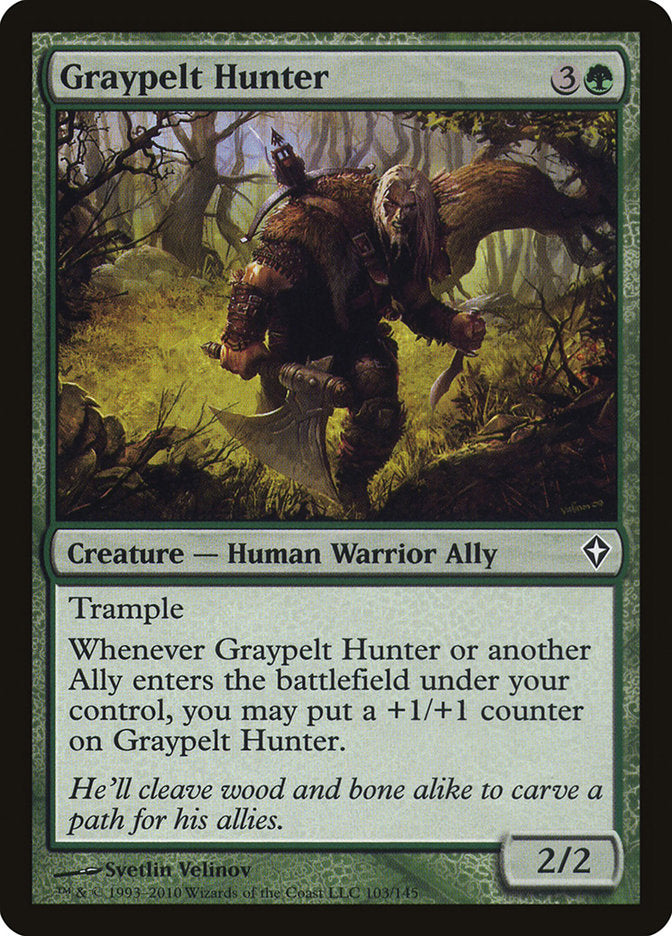 Graypelt Hunter [Worldwake] | Anubis Games and Hobby