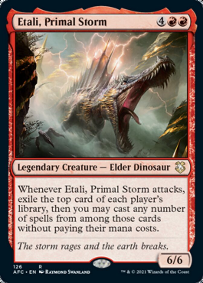 Etali, Primal Storm [Dungeons & Dragons: Adventures in the Forgotten Realms Commander] | Anubis Games and Hobby