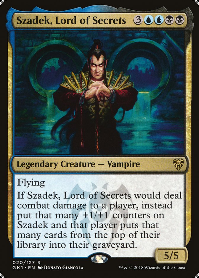 Szadek, Lord of Secrets [Guilds of Ravnica Guild Kit] | Anubis Games and Hobby