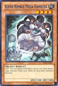 Super-Nimble Mega Hamster (Blue) [Duelist League Promo] [DL15-EN007] | Anubis Games and Hobby