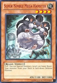 Super-Nimble Mega Hamster (Red) [Duelist League Promo] [DL15-EN007] | Anubis Games and Hobby