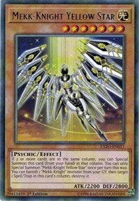 Mekk-Knight Yellow Star [Extreme Force] [EXFO-EN017] | Anubis Games and Hobby