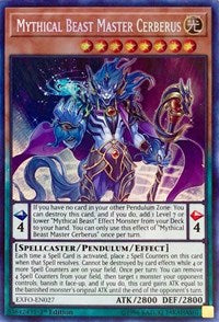 Mythical Beast Master Cerberus [Extreme Force] [EXFO-EN027] | Anubis Games and Hobby